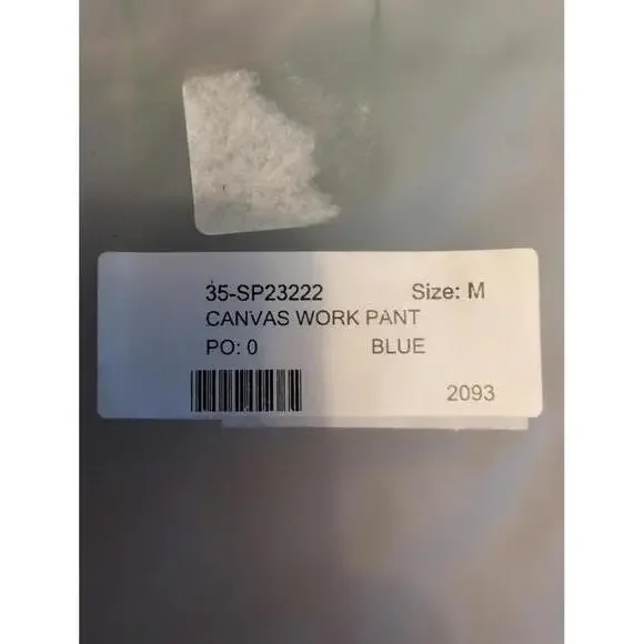 Supervsn Studios Canvas Work Pants - Size M (wears like a 34x32)